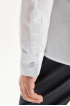 Сорочка Slim с трикотажной спинкой на кнопках (SSFSB-328-14856-219) Silver Spoon