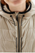 Стеганая куртка с капюшоном (SULSB-326-10104-728) Silver Spoon