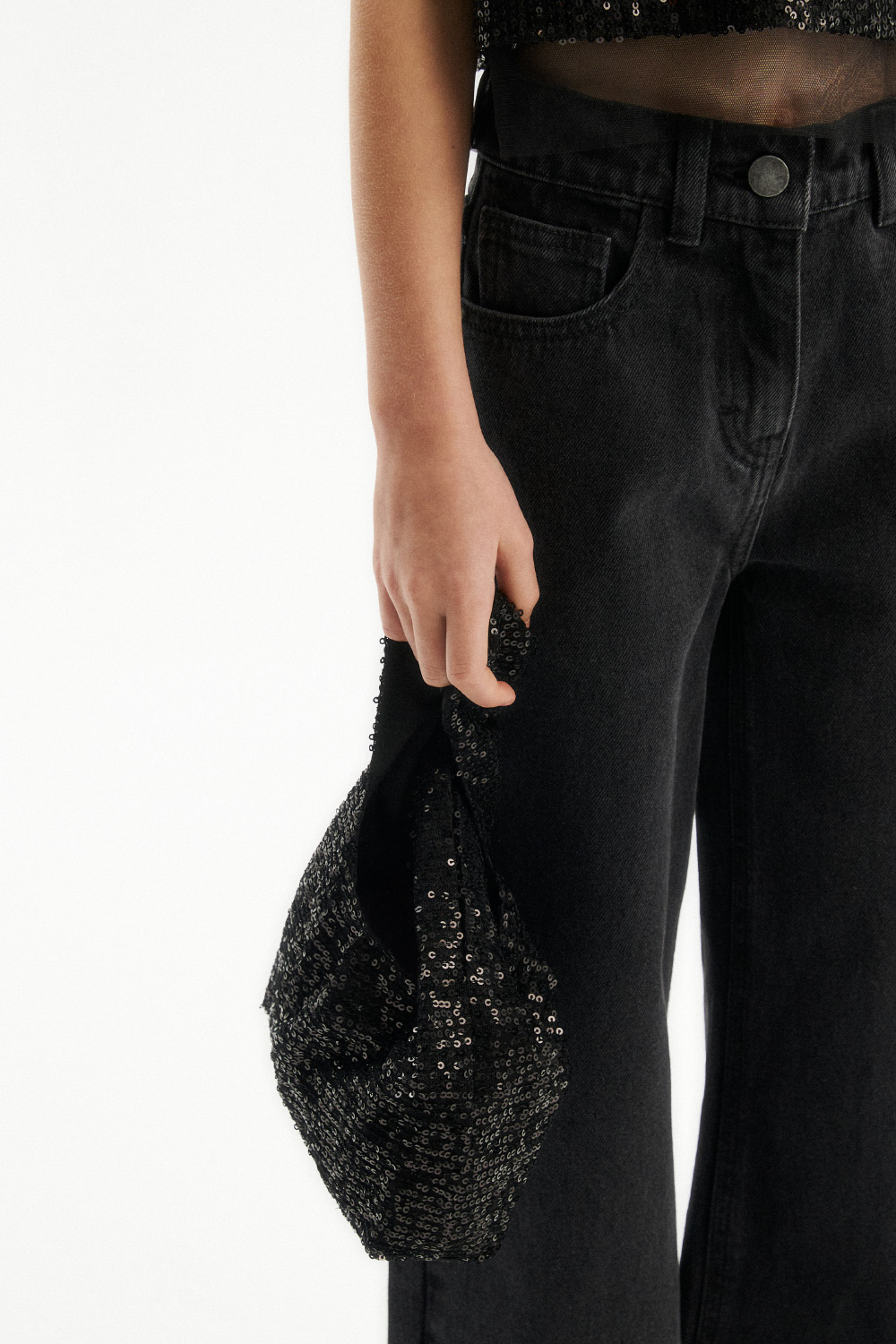 Сумочка с пайетками (SUAWG-505-29330-122) Silver spoon