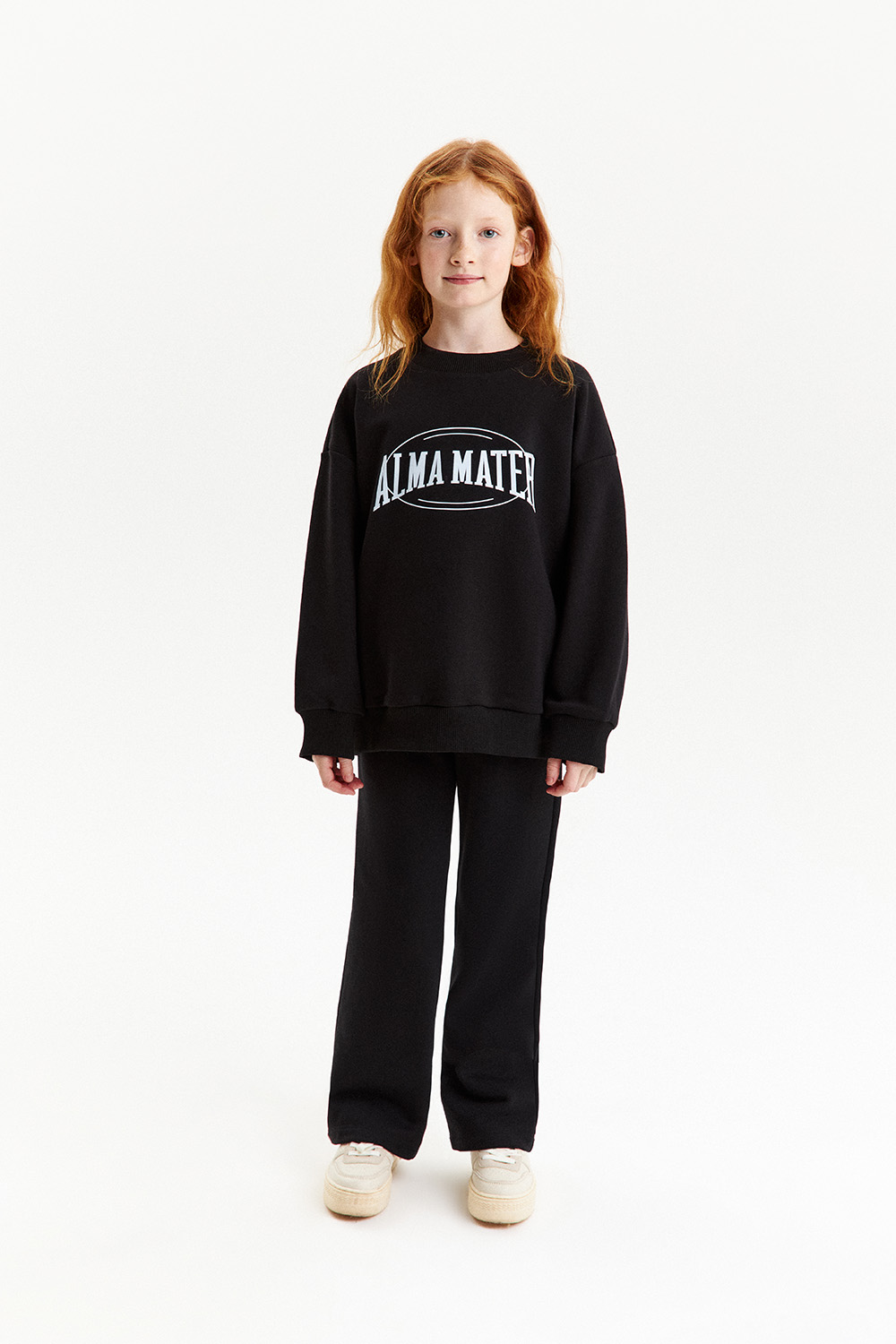 Свитшот из хлопка унисекс (SSFSB-428-18240N-183) Silver spoon