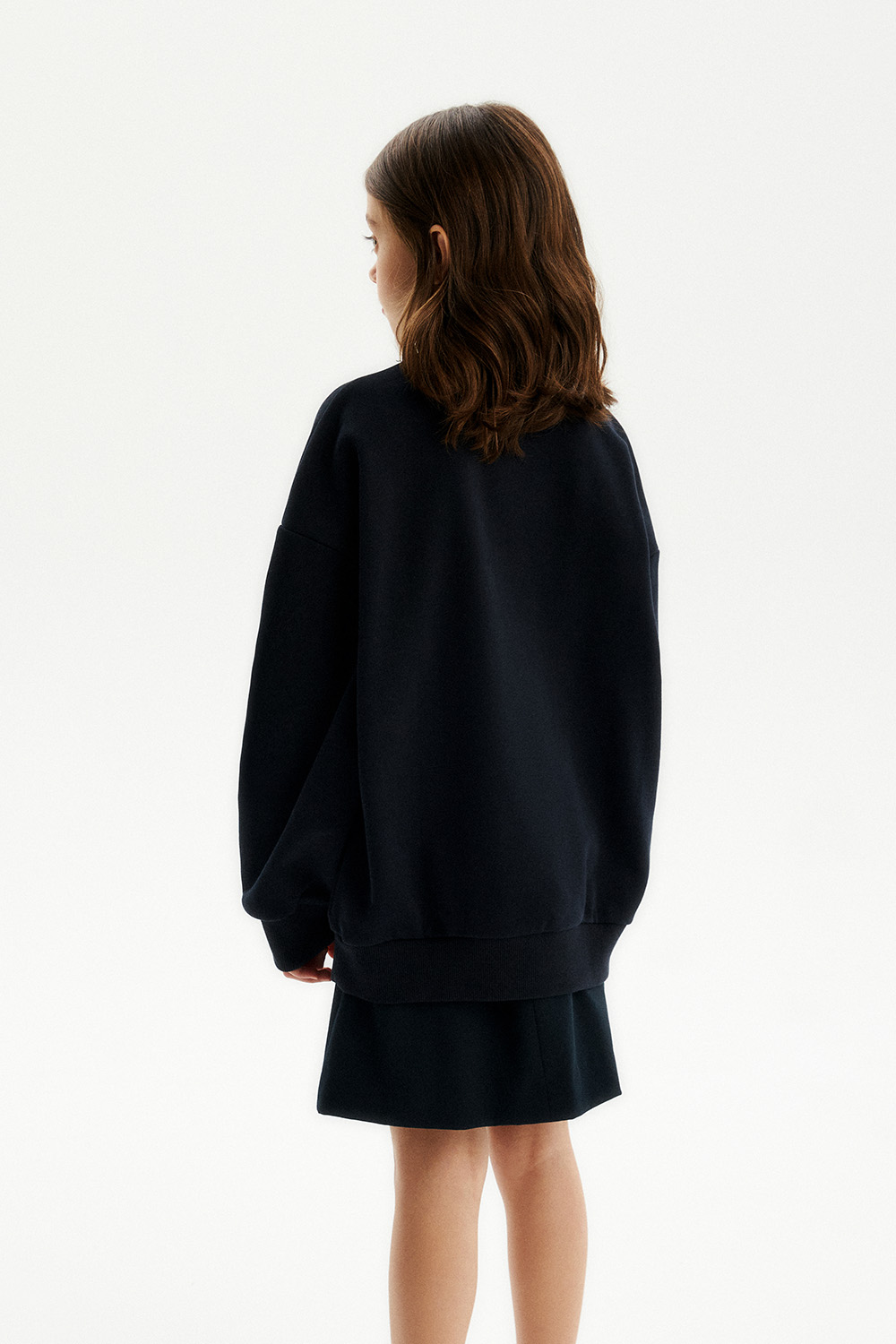 Свитшот из хлопка унисекс (SSFSB-548-18240-330) Silver spoon