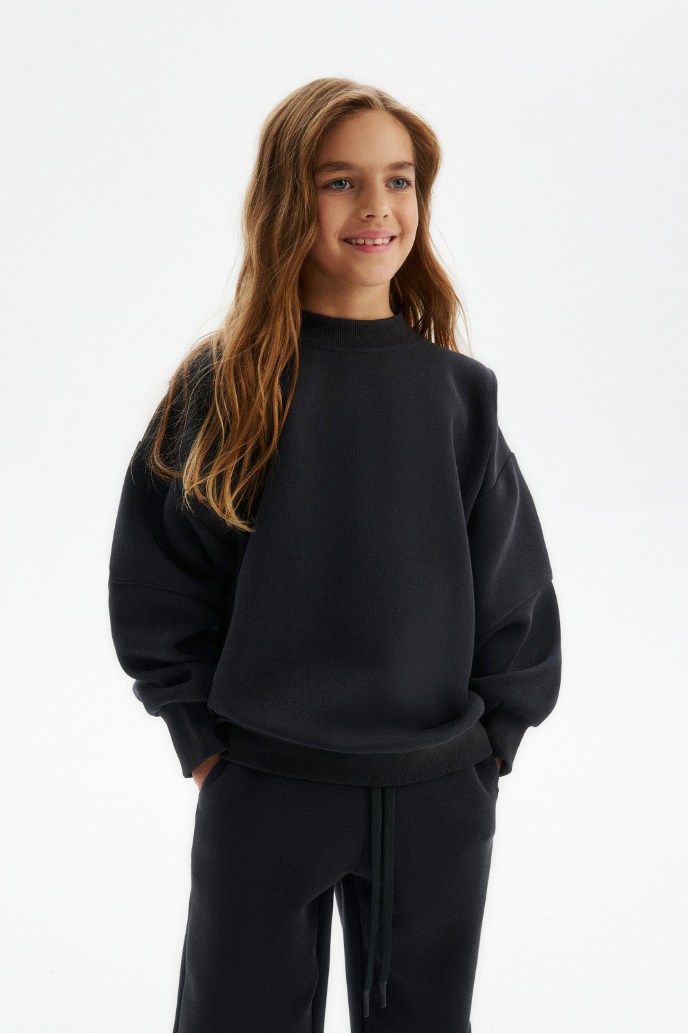 Свитшот из хлопка (SSLWU-548-38256N-183) Silver spoon