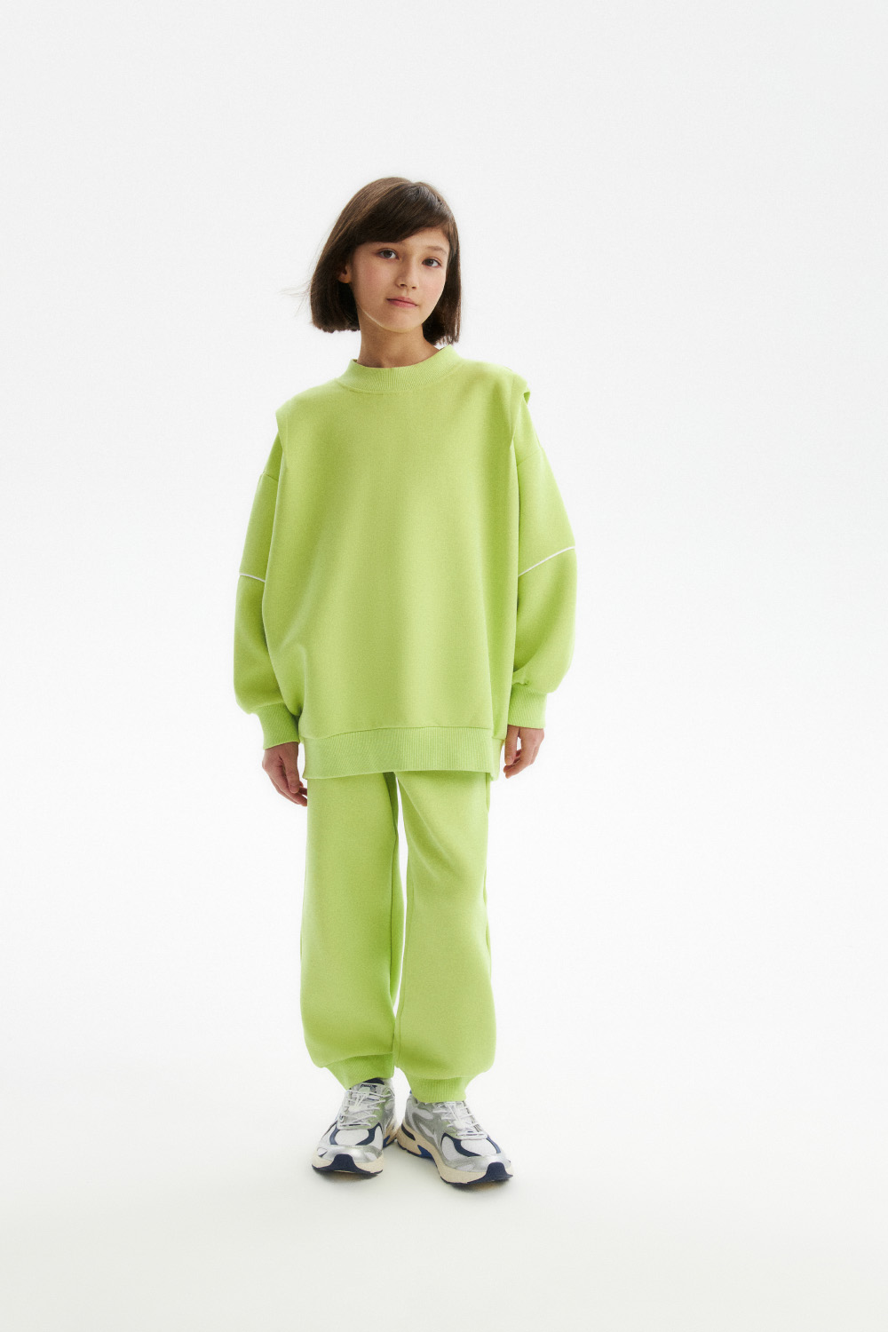 Свитшот из хлопка (SSLWU-548-38256N-616) Silver spoon