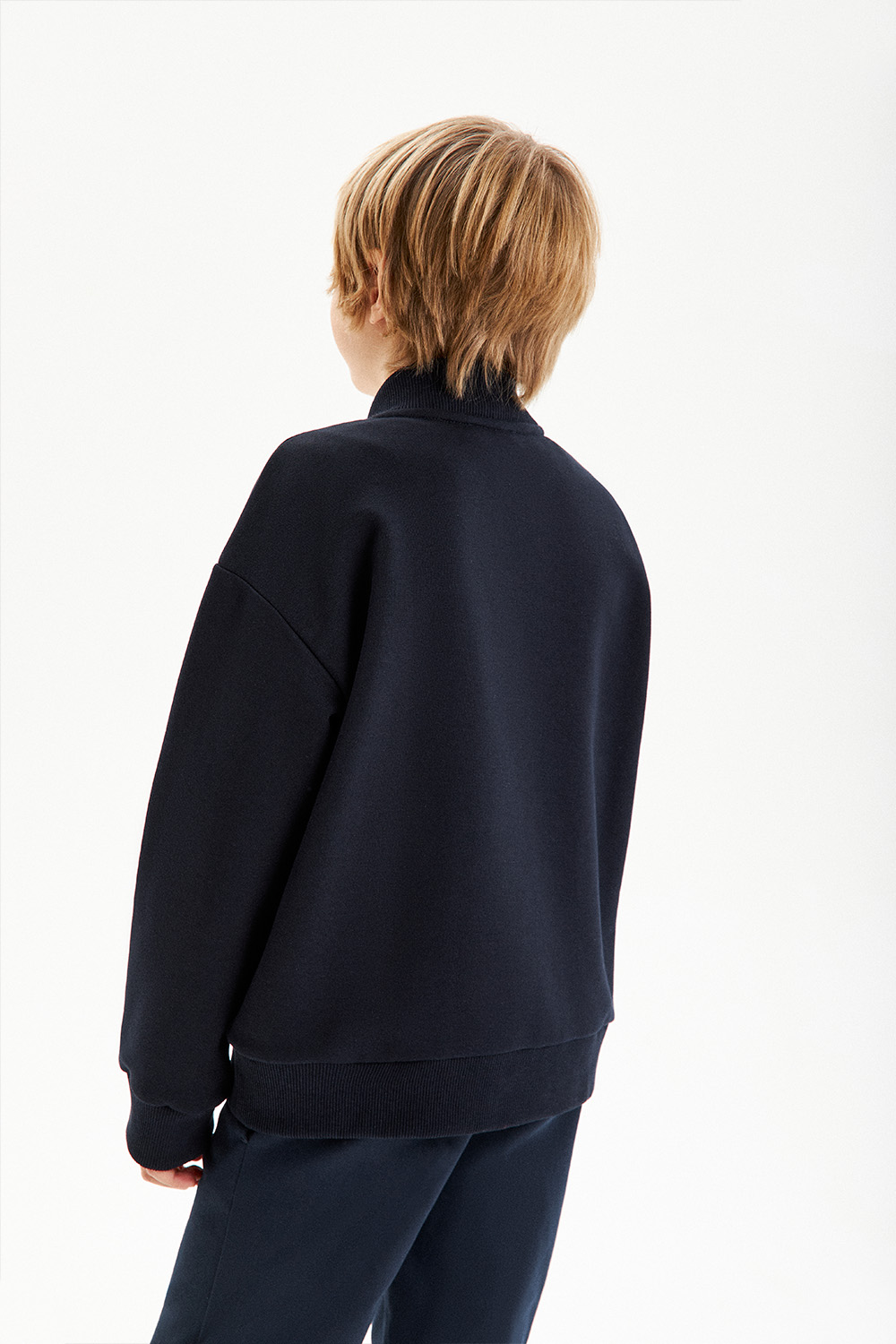 Толстовка хлопковая на молнии (SSFSB-428-18237N-330) Silver spoon