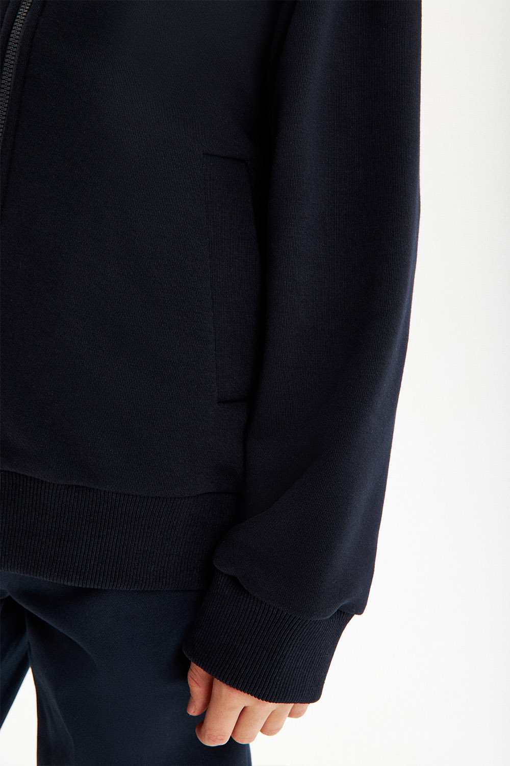 Толстовка хлопковая на молнии (SSFSB-428-18237N-330) Silver spoon