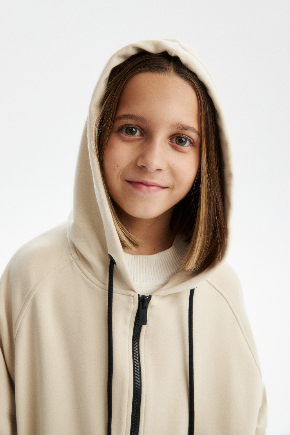 Толстовка из мягкого футера (SSLWG-528-28252N-716) Silver spoon