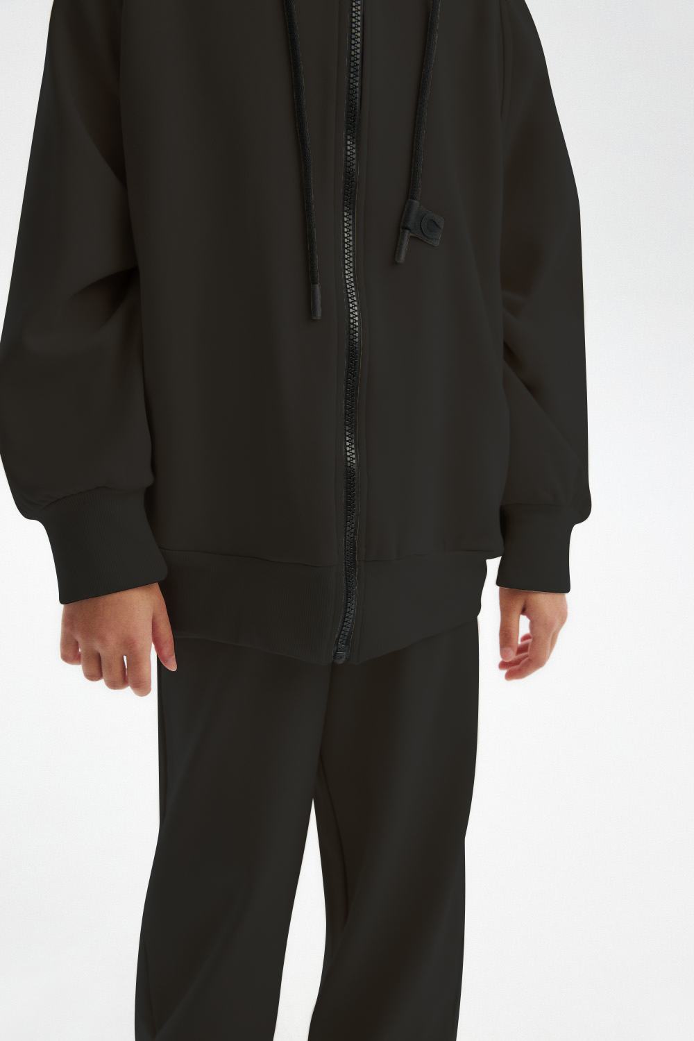 Толстовка из мягкого футера (SSLWG-528-28252N-182) Silver spoon