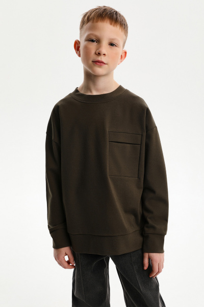 Толстовка из трикотажа "Milano Jersey" (SSLWB-328-18207-620) Silver spoon