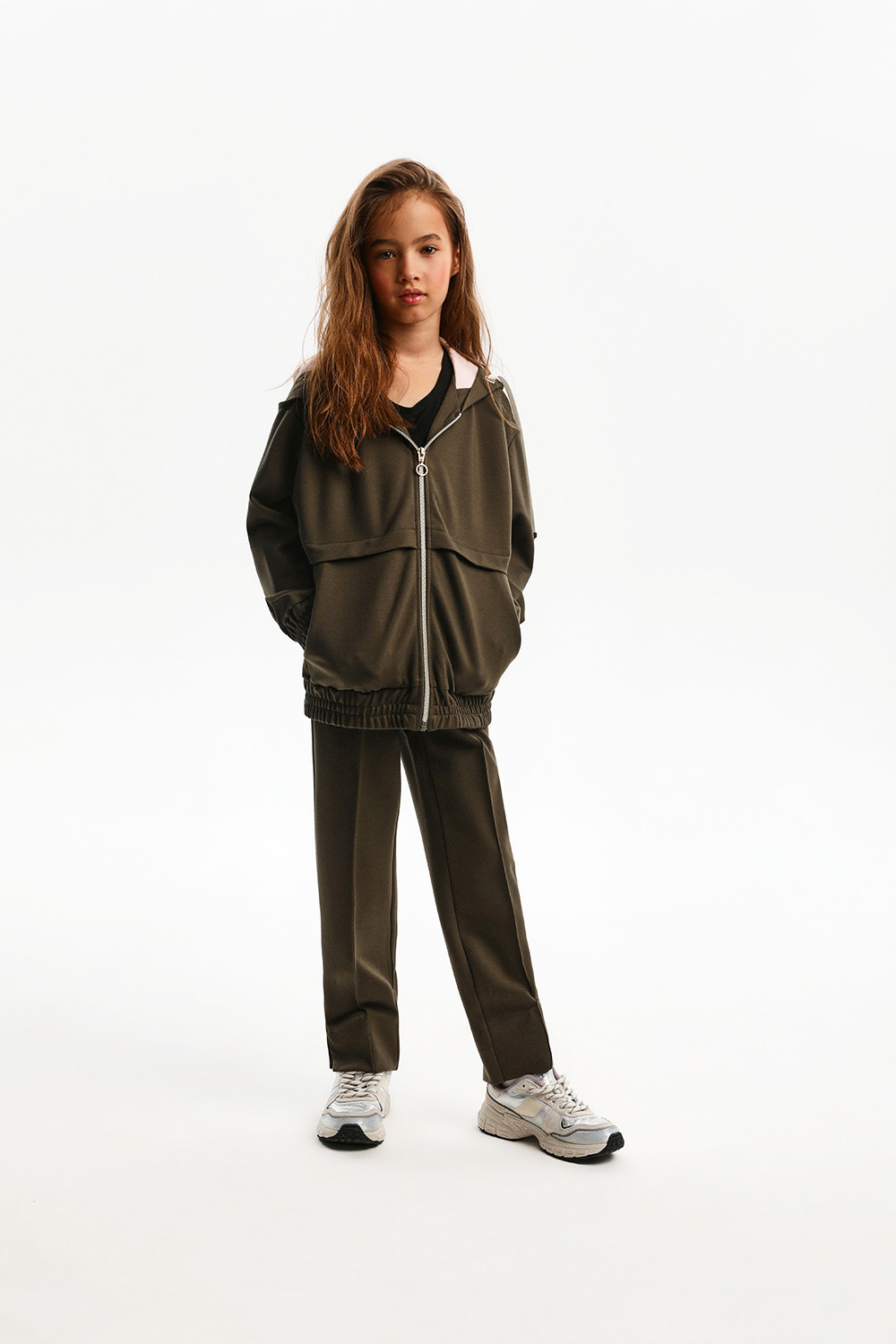 Толстовка из трикотажа "Milano Jersey" (SSLWG-328-28203-620) Silver Spoon