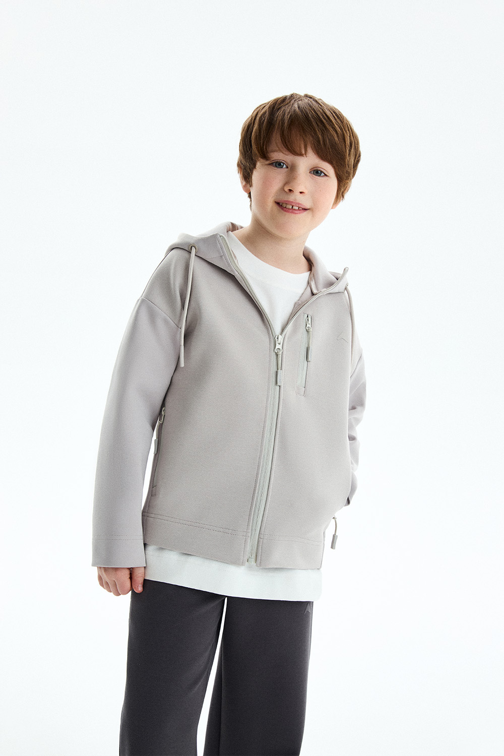 Толстовка унисекс (PUPWU-448-38203-706) Silver spoon