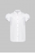 Трикотажная блузка на кнопках с кружевом (SSFSIG-128-22529-201) Silver spoon