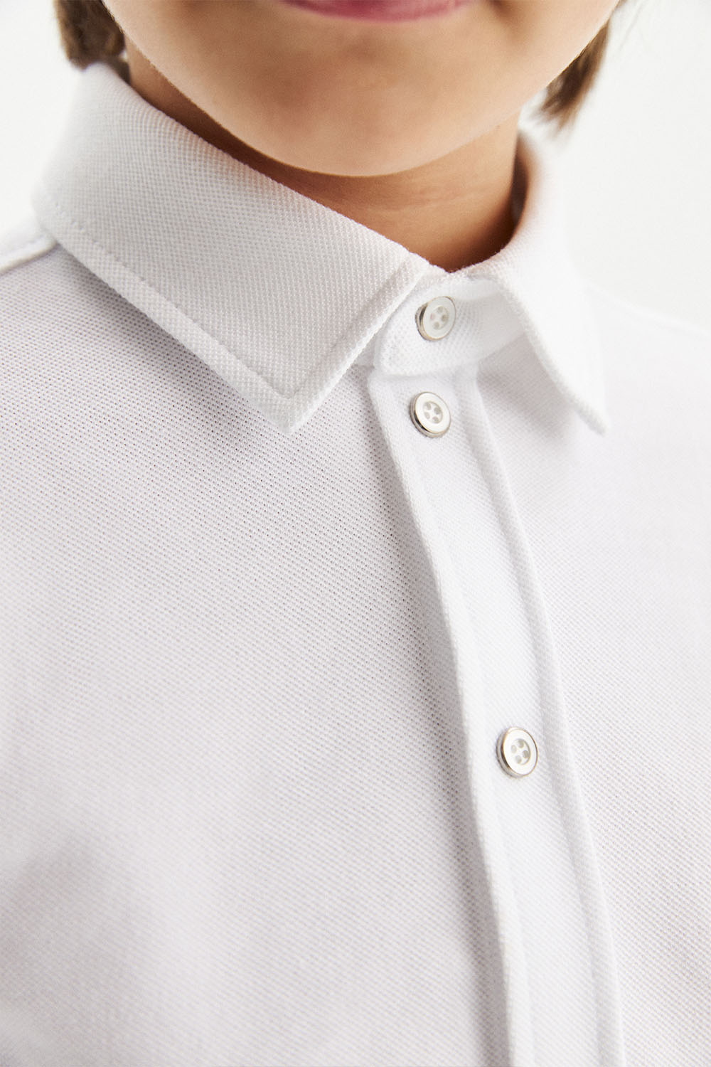Трикотажная сорочка Comfort из 100% хлопка на кнопках (SSFSB-228-14101-200) Silver spoon