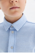 Трикотажная сорочка из 100% хлопка на кнопках (SSFSB-128-14301-365) Silver Spoon