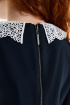 Трикотажное платье со сменными воротничками (SSFSG-328-23833-309) Silver Spoon