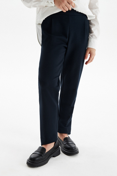 Трикотажные брюки с эластичной талией