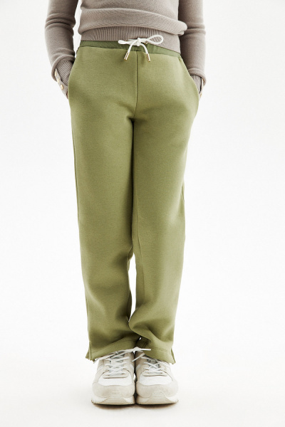 Трикотажные брюки с начесом (SSLWG-228-26826-603) Silver Spoon