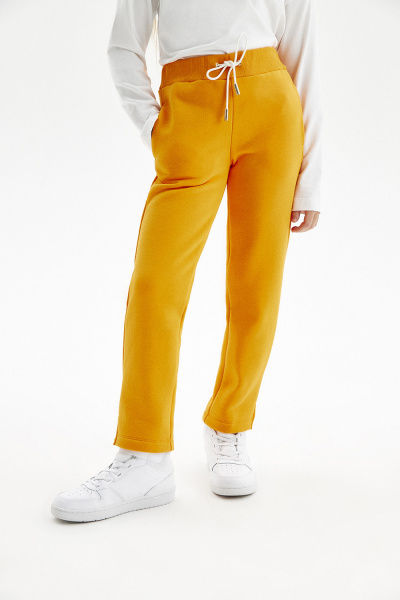 Трикотажные брюки с начесом (SSLWG-228-26826-516) Silver Spoon