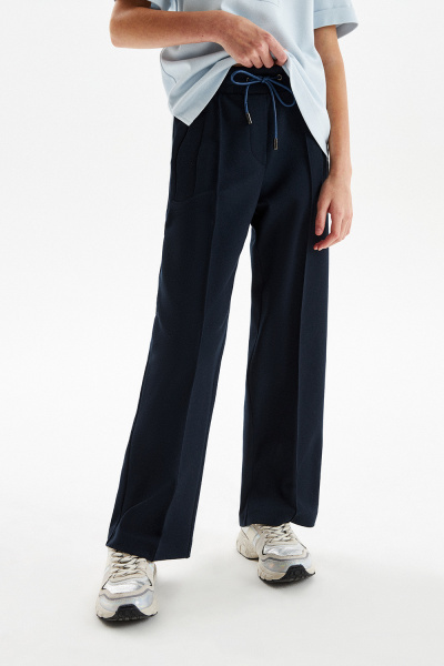 Трикотажные широкие брюки с эластичной талией () Silver Spoon