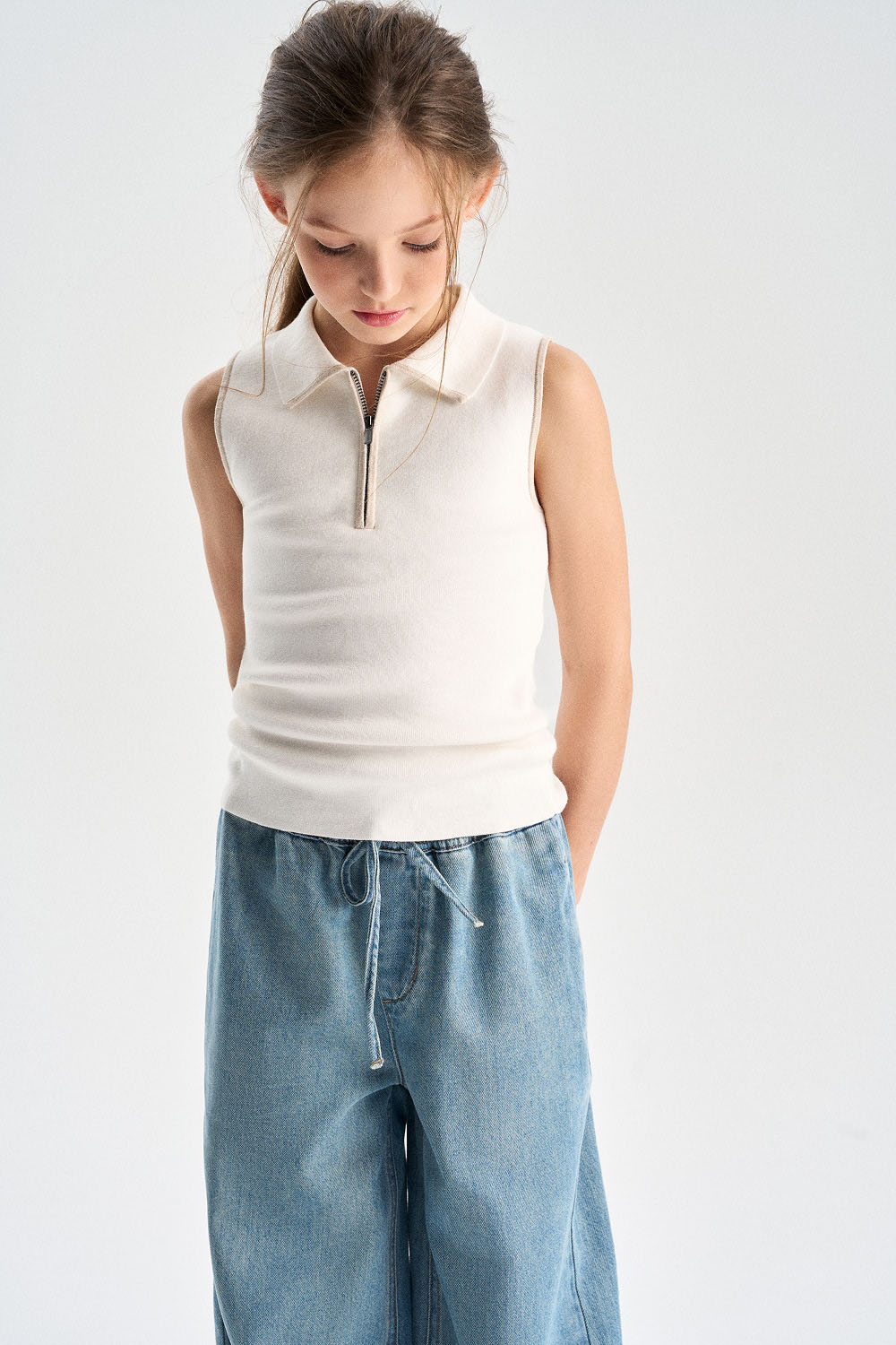 Трикотажный топ (SSLSG-627-28001-201) Silver spoon