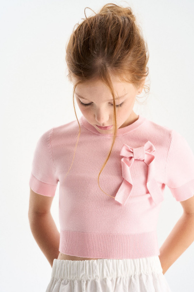 Укороченный джемпер (SNFSG-627-28603-486) Silver spoon