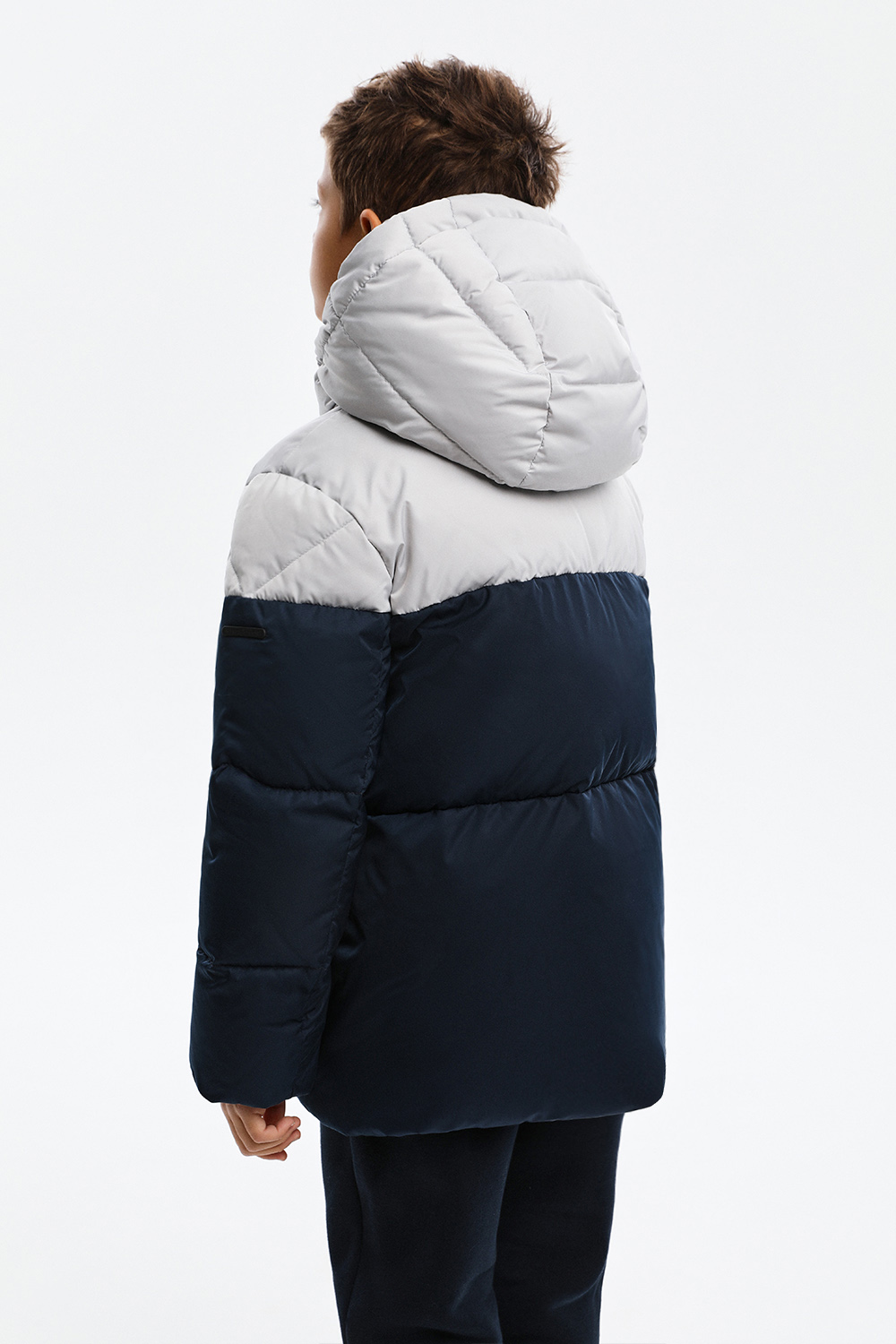 Утепленная куртка в стиле "Color block" (SULWB-326-10103-309) Silver spoon