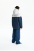 Утепленная куртка в стиле "Color block" (SULWB-326-10103-309) Silver spoon