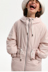 Утепленная парка с капюшоном (SULWG-326-21614-437) Silver spoon