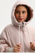 Утепленная парка с капюшоном (SULWG-326-21614-437) Silver spoon