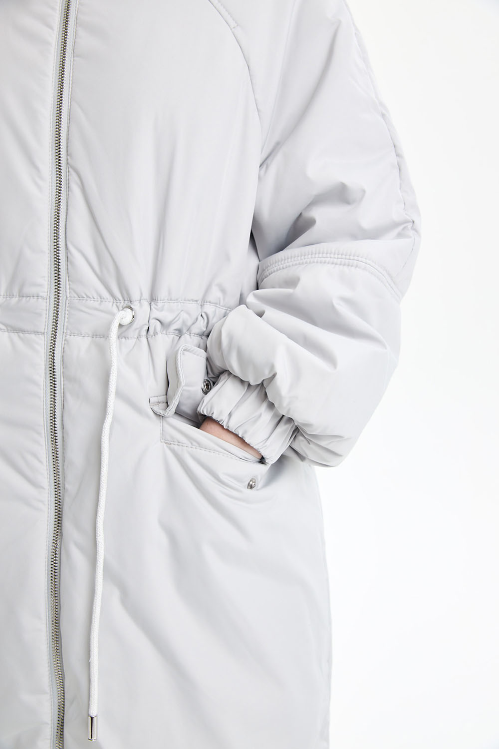 Утепленная парка с капюшоном (SULWG-326-21614-800) Silver spoon