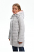 Утепленное пальто с капюшоном (SULWG-326-20310-801) Silver spoon