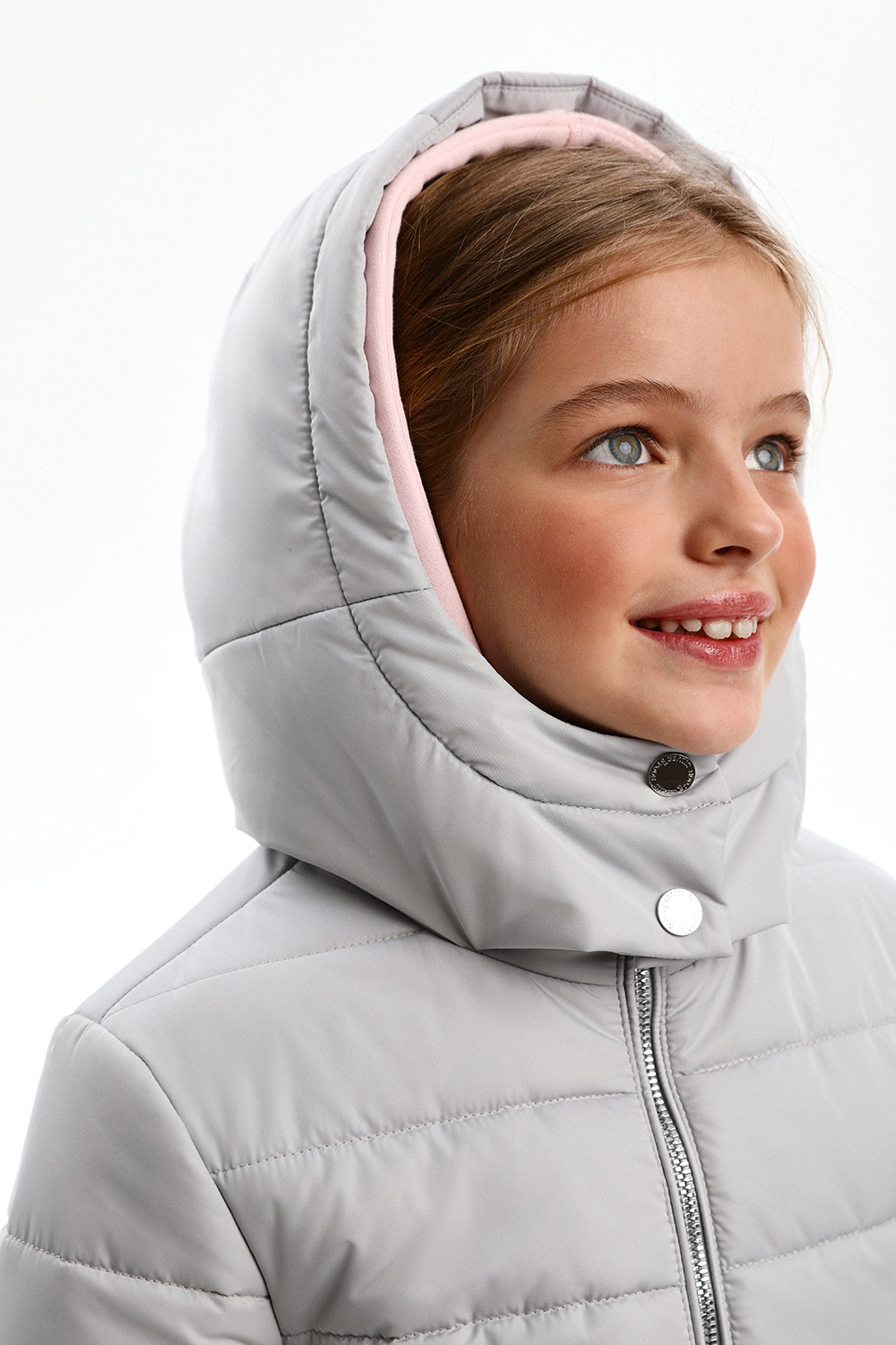 Утепленное пальто с капюшоном (SULWG-326-20310-801) Silver spoon