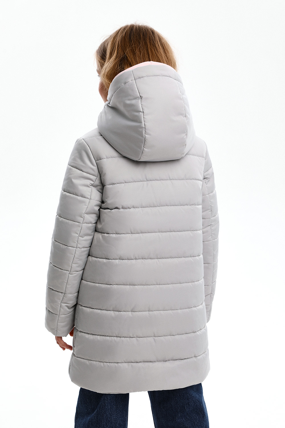 Утепленное пальто с капюшоном (SULWG-326-20310-801) Silver spoon