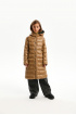 Утепленное пальто с контрастной подкладкой (SULWG-326-20312-701) Silver Spoon