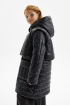 Утепленное пальто со съемным жилетом (SULWG-226-20337-100) Silver spoon
