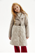 Утепленное приталенное пальто из шерсти (SULWG-226-20222-712) Silver spoon