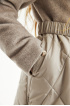 Утепленное приталенное пальто из шерсти (SULWG-226-20222-712) Silver spoon