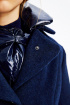 Утепленное приталенное пальто из шерсти (SULWG-226-20222-300) Silver Spoon