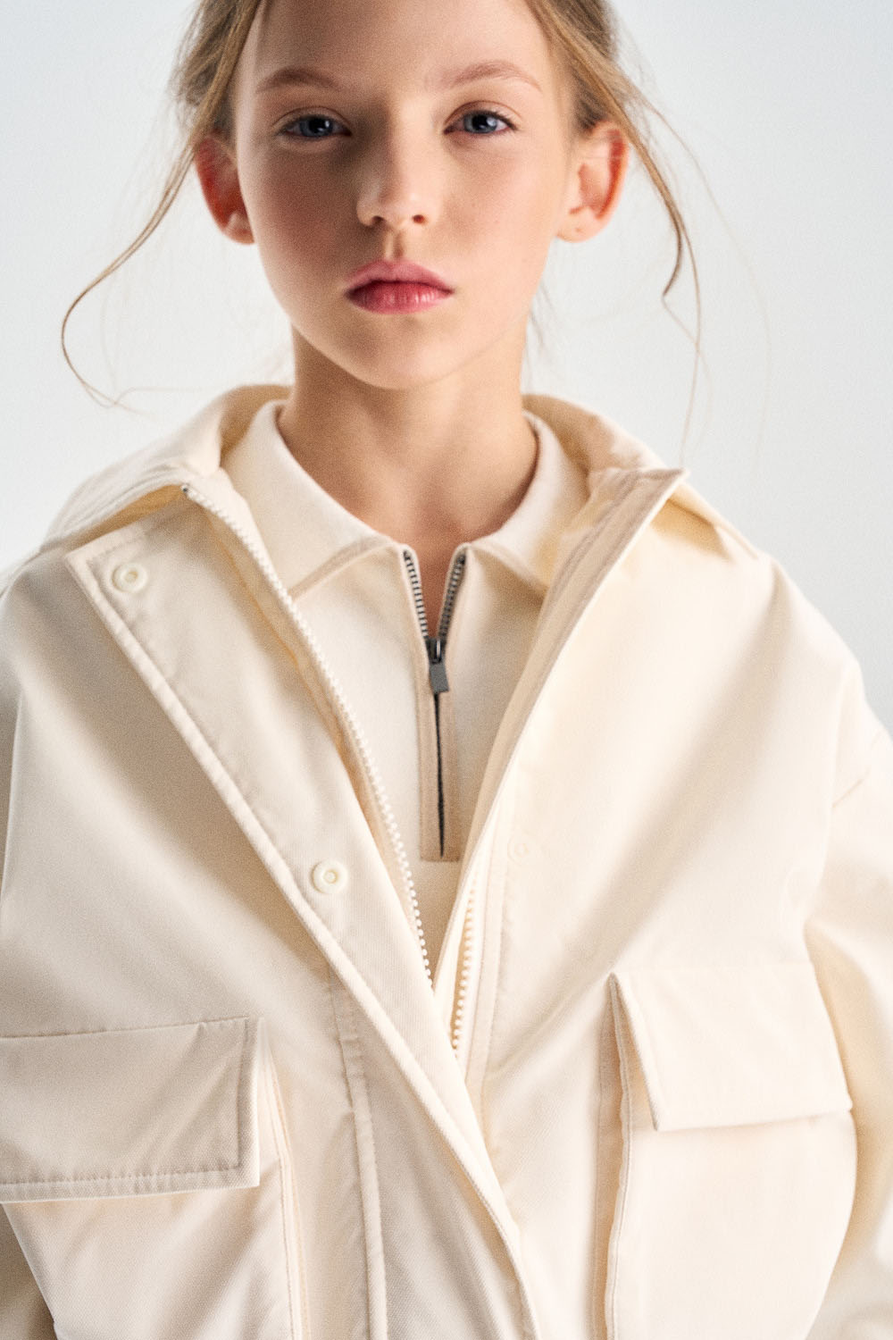 Ветровка на молнии (SULSU-646-30808-239) Silver spoon