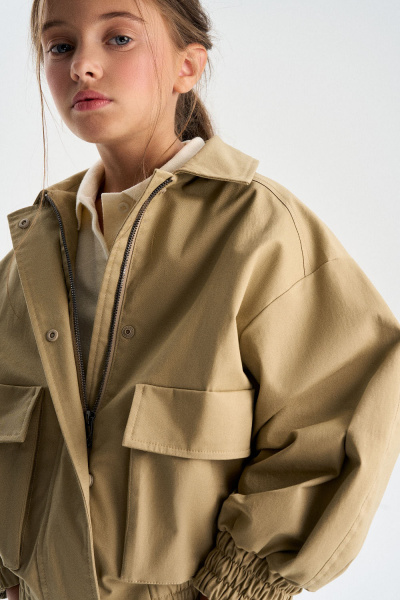 Ветровка на молнии (SULSU-646-30808-635) Silver spoon