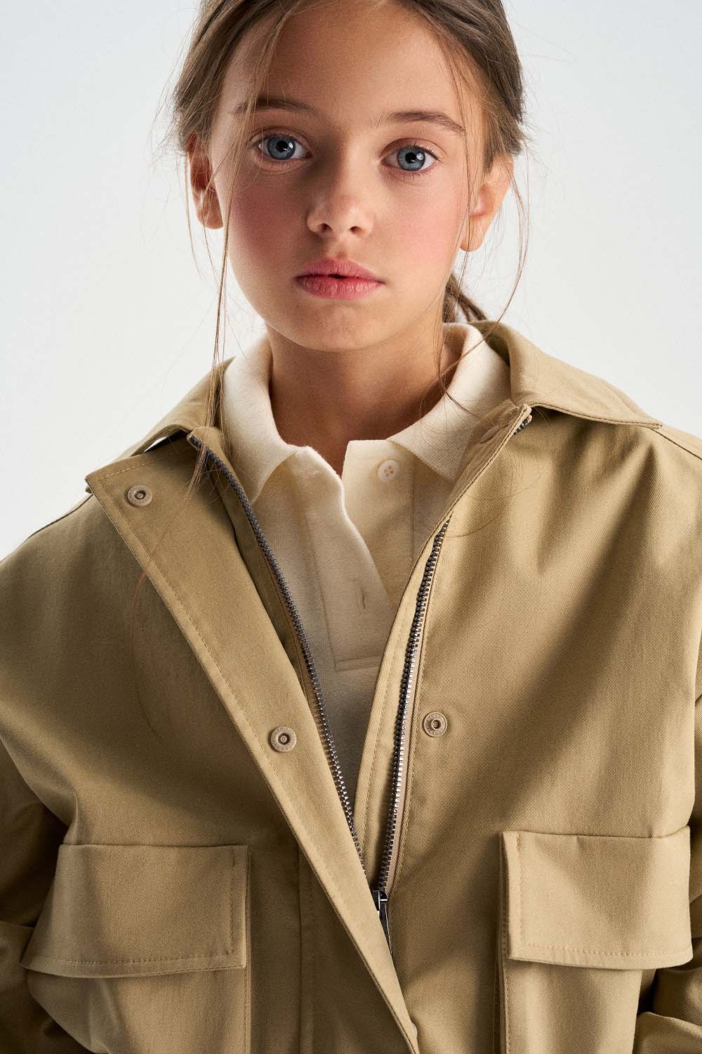 Ветровка на молнии (SULSU-646-30808-635) Silver spoon