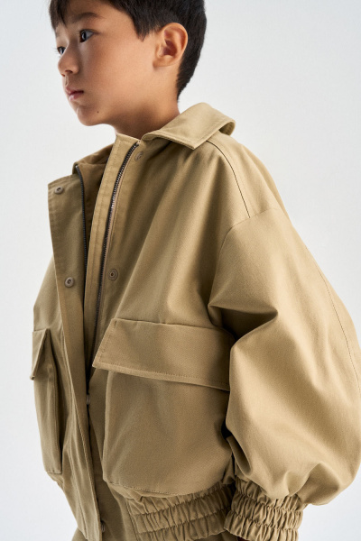 Ветровка на молнии (SULSU-646-30808-635) Silver spoon