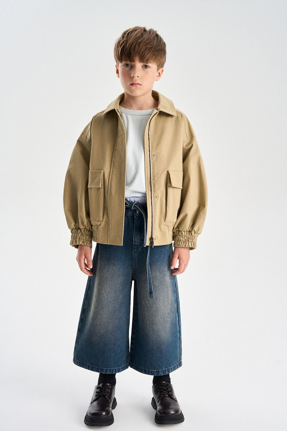 Ветровка на молнии (SULSU-646-30808-635) Silver spoon