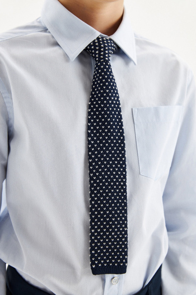 Вязаный галстук на регулировке (SSFSB-327-19207-319) Silver spoon