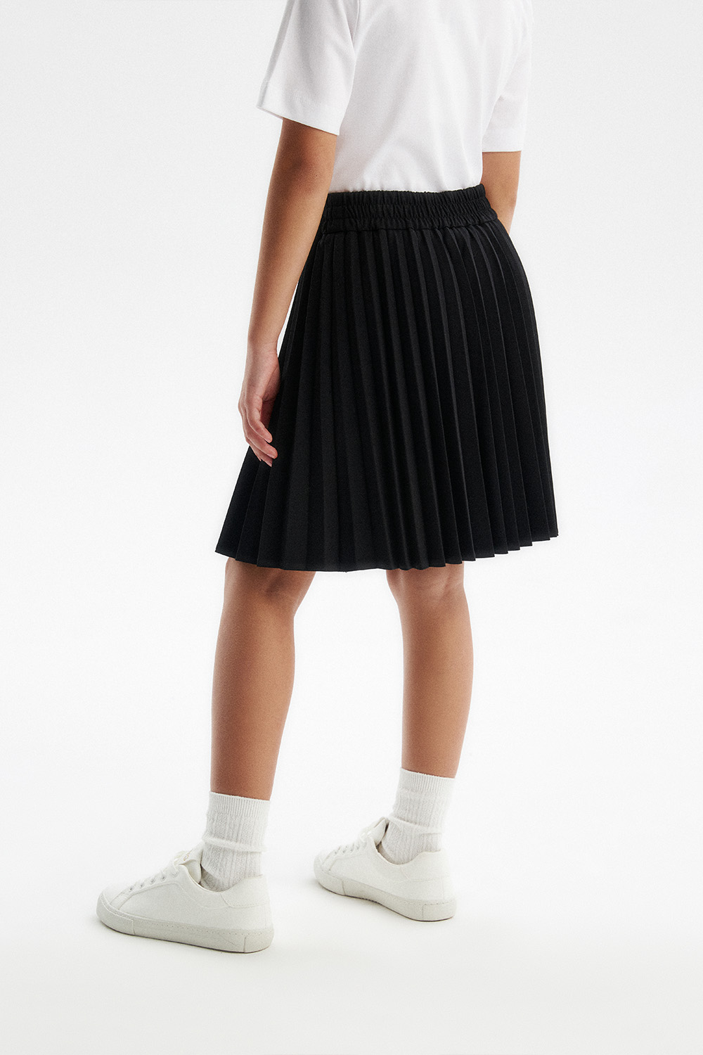 Юбка-гофре с эластичным поясом (SSFSG-529-26826N-101) Silver spoon