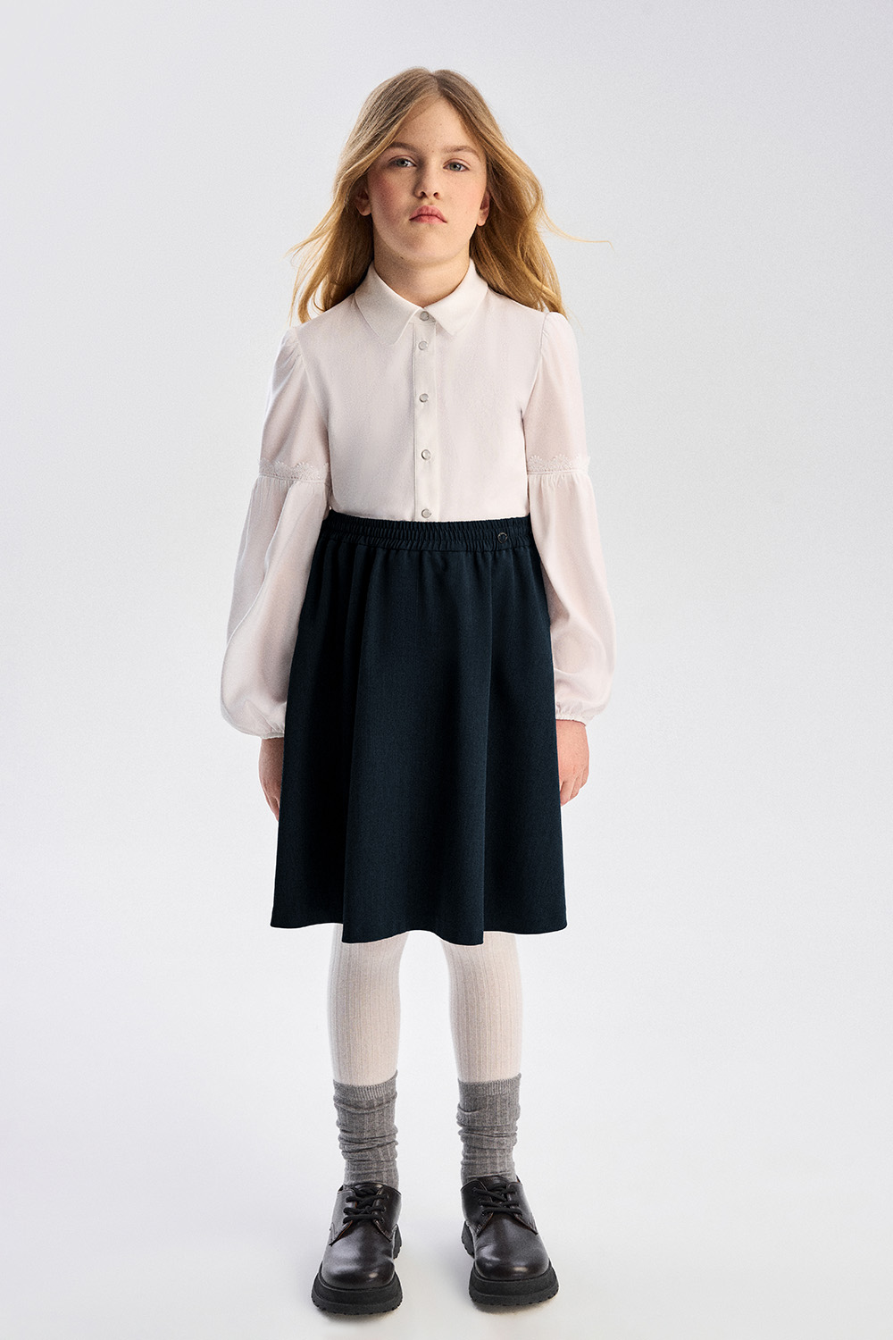 Юбка комфорт + (SSFWG-629-26823-306) Silver spoon