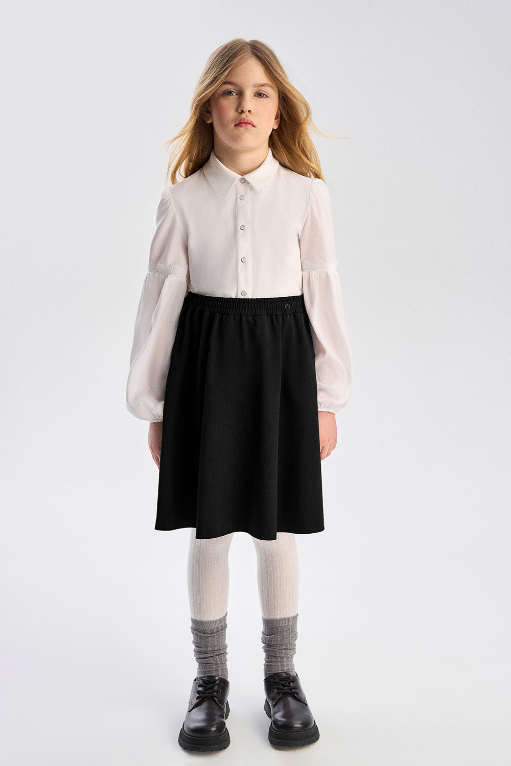 Юбка комфорт + (SSFWG-629-26823-101) Silver spoon