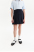 Юбка в складку из Milano jersey (SSFSG-528-26828-309) Silver spoon