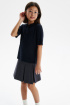 Юбка в складку из Milano jersey (SSFSG-528-26828-821) Silver spoon
