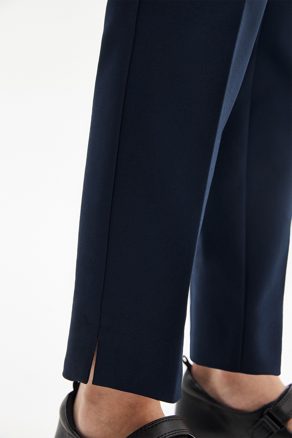 Зауженные брюки из костюмной ткани smart (SSFSG-229-26024-310) Silver spoon
