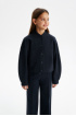 Жакет-бомбер из трикотажа Milano jersey (SSFSG-528-23215-309) Silver spoon